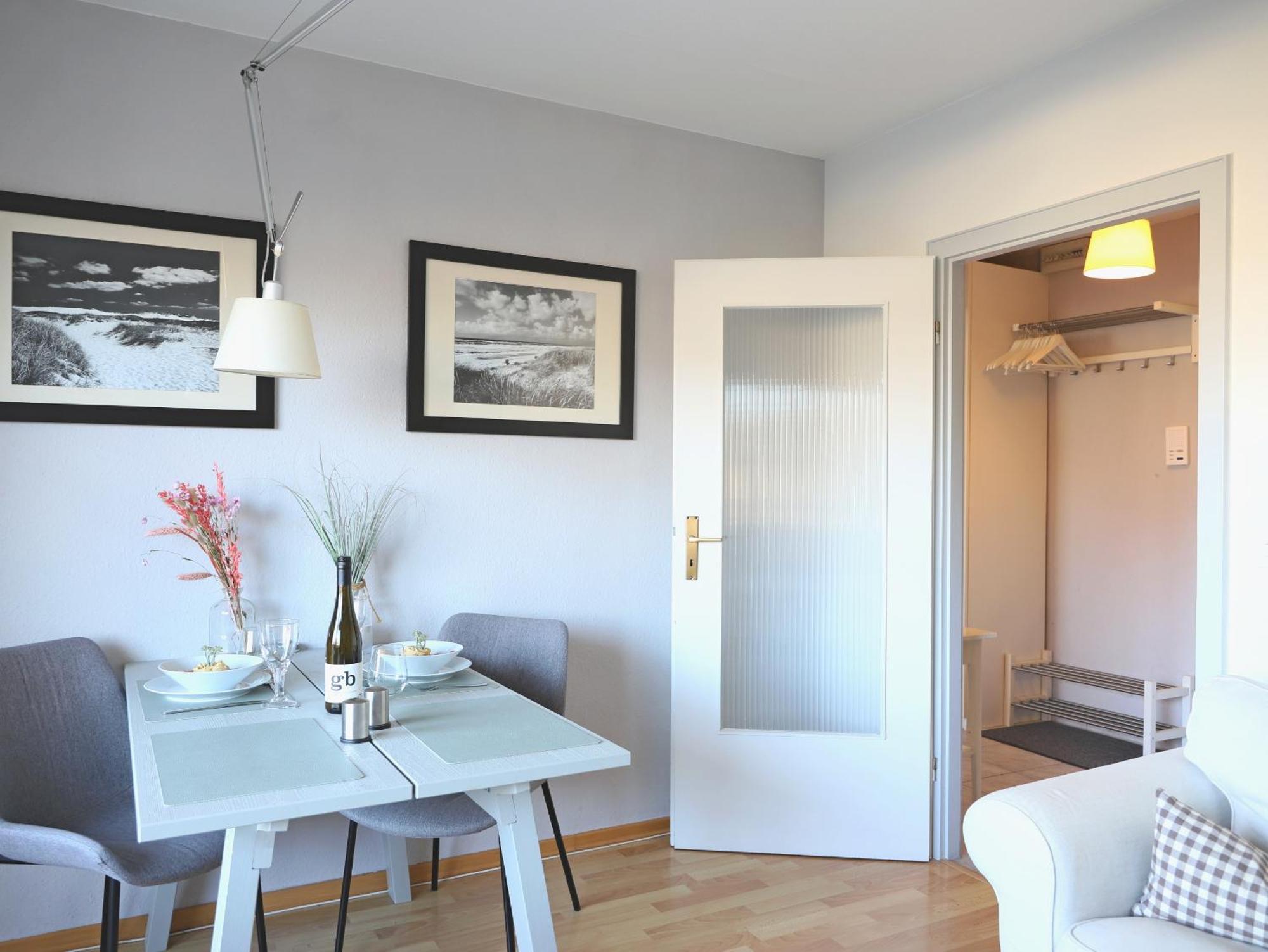 Modernes 2-Zimmer-Appartement Mit Balkon. Westerland Ngoại thất bức ảnh